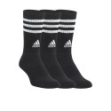 Adidas Moda Medias Con Caa Pack X3 Adidas 3 Tiras Negra