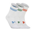 Under Armour Moda Medias Con Caa Pack X3 Under Armour Essential Blanca