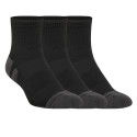 Under Armour Entrenamiento Medias Con Caa Pack X3 Under Armour Performance Tech Negra