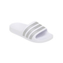Adidas Moda Ojotas Adidas Adilette Aqua Nio Nia Blanca
