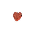 Crocs Moda Pin Crocs Jibbitz Bling Heart Rojo
