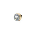 Crocs Moda Pin Crocs Jibbitz Clear Circle Gem Perla