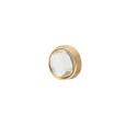 Crocs Moda Pin Crocs Jibbitz Gold Clear Gem Dorado