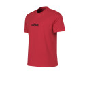 Adidas Moda Remera Adidas Essentials Linear Single Roja