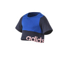 Adidas Training Remera Adidas Training Linear Colorblock Nia Azul