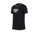 Converse Moda Remera Converse Retro Logo Negra