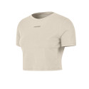Topper Moda Remera Corta Topper GTW Slim Mujer Beige