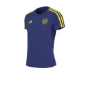 Adidas Futbol Remera De Boca Adidas 3 Tiras Mujer Azul