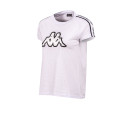 Kappa Urban Remera Kappa Logo Tape Amie 2 Mujer Blanca