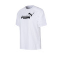 Puma Moda Remera Puma Essentials N1 Logo Mujer Blanca