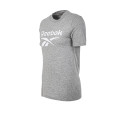 Reebok Entrenamiento Remera Reebok Entrenamiento Identity Logo Mujer Gris