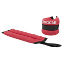 Procer Entrenamiento Tobillera Muequera Par Medio Kilo Procer Roja