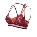 Puma Entrenamiento Top Puma De Entrenamiento Floral Ribbon Mujer Bordo