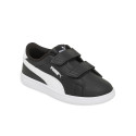 Puma Moda Zapatillas Puma Smash 30 Leather Nio Nia Negra