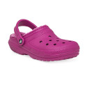 Crocs Moda Zueco Crocs Classic Lined Clog Mujer Fucsia
